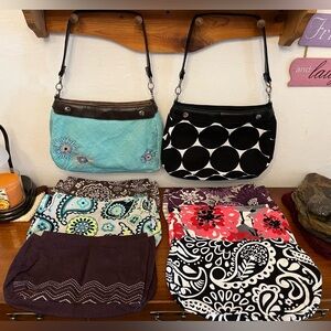 Thirty-One Suite Skirt Purse bundle with extra skirts